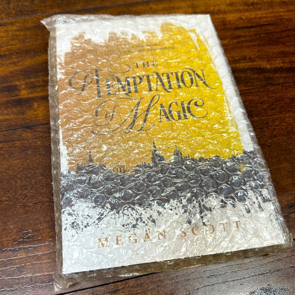 SEALED The Temptation of Magic by Megan Scott | Litjoy special edition Signed